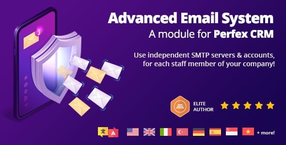 Advanced Email System for Perfex CRM - screenshot