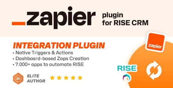 Zapier Integration for RISE CRM - screenshot
